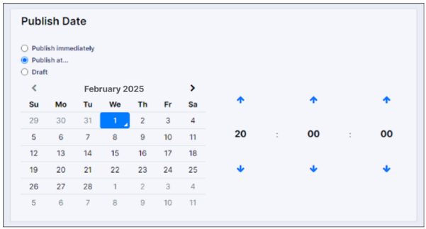 Publish date